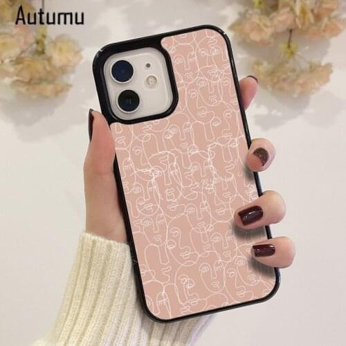 Phone Case for iPhone 12 mini X XS XR 11 Pro Max SE 2020 5 6S 7 8 Plus Samsung Galaxy S8 S9 S10 S20 S21 faces for days Cover