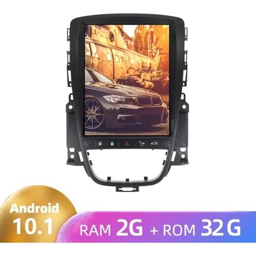 For Buick Hideo 09-14 Android 10.1 4Core Vertical Tesla Style Car Audio GPS Navigation Head Unit Multimedia Player Auto Radio