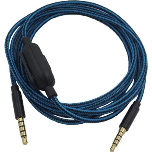 3.5mm Earphone Cable with Inline Control For Logi tech A10 A40