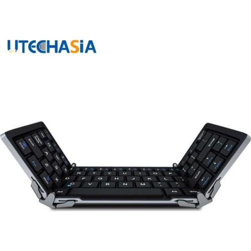 Multifunctional Bluetooth 3.0 Foldable Keyboard for iOS, Android, Windows, PC, 7/8/9/10 Inch Tablets & Smartphones