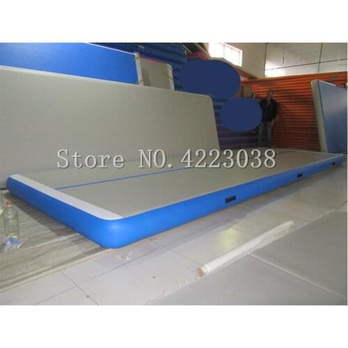 Free Shipping Air Track Tumbling Mat 5m*1m Inflatable Gymnastics Airtrack Mat Air Floor Mat with Electric Air Pump for Training