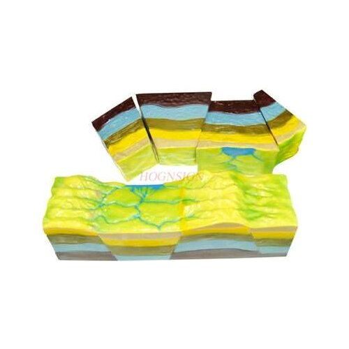 Fault structure and its basement development model of junior high school geography teaching science and education instruments