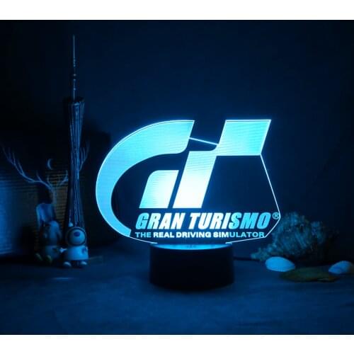 GT Gran Turismo Sport Gts Ps4 Playstation 4 Men Black Tees Casual Male Womens Goth Promotion Neon Sign Room Light For Home Gift