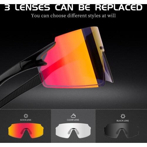 NRC Cycling Glasses Outdoor Sport Road Multiple Scenarios Eyewear Running Cycling Sunglasses MTB Bicycle Gafas De Ciclismo