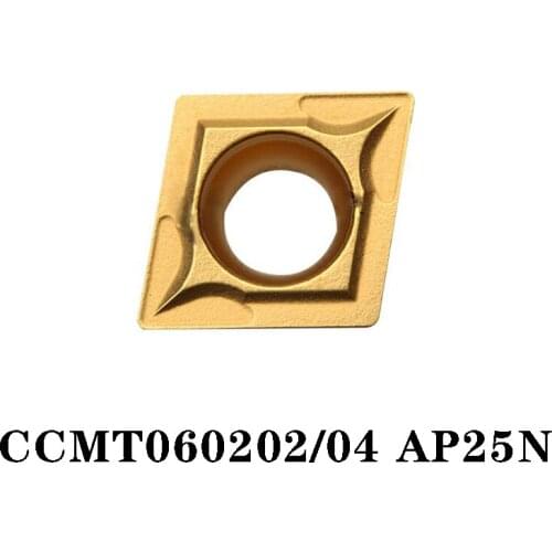 Original CCMT CCMT060202 AP25N CCMT060204 Carbide Insert CNC lathe Insertion Imported From Japan Efficient And Durable Efficient
