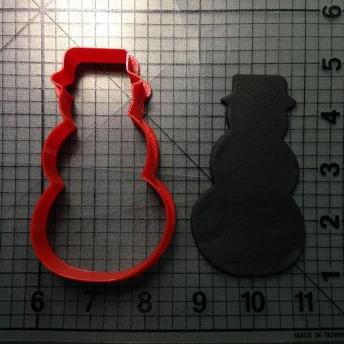 Christmas Snowman Cookies Mold Kitchen Supplies Pudding Mousse Cake Mold Home DIY Baking Mold DIY Sugar Baking Utensils