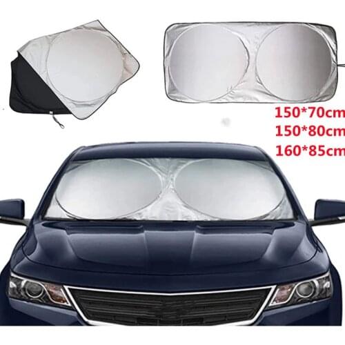 Car Windshield Sunshades UV Protection Shield Universal Sun Shade Covers Front Window Visors Auto Windowshade Accessories