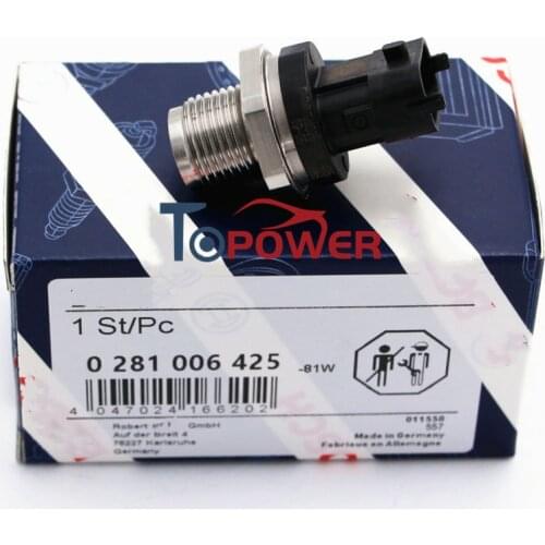 Fuel Rail Pressure Sensor 0281006425 0281002851 5093112AA 904-309 3949988 for 2003-2007 Ddodge Ram 2500 3500 Cummins Diesel 5.9L