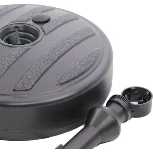 Parasol Umbrella Base Stand Sand Water Garden Beach Sun Shade Support Black