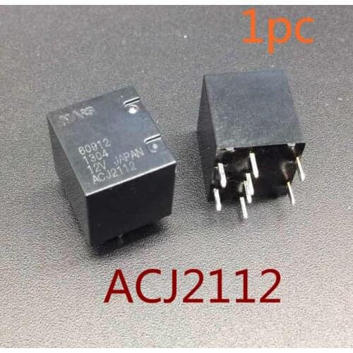1pc ACJ2112 ACJ2112P ACJ2212 12VDC window lift car relay 8 feet