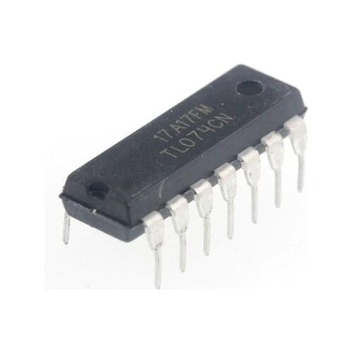10PCS TL074CN DIP14 TL074 DIP 074CN DIP new and original IC