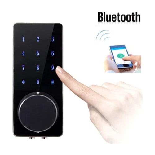 Free Shipping Bluetooth Lock Smart Electronic Door Lock App, Code, Deadbolt For Home, Hotel ,apartment