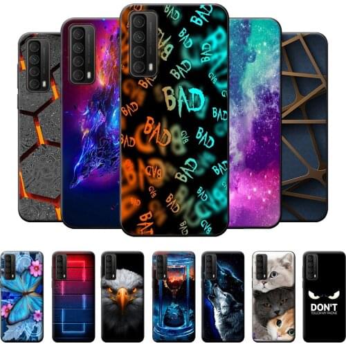 For Huawei Y7A Case Cover Huawei Y7A TPU Back Case For Huawei Y7A Soft Silicone Phone Case For Huawei Y7A Y7 A Protective Bumper