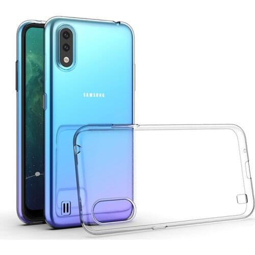 For Samsung Galaxy A01 A51 A71 5G A91 A41 41S A31 A11 A21 A81 Thin Soft TPU Silicone Gel Transparent Case Camera Protect Cover