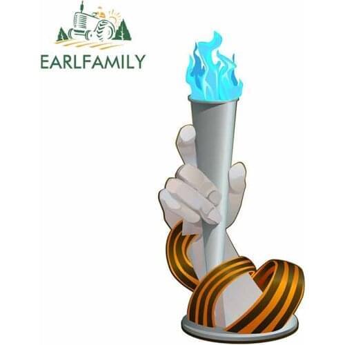 EARLFAMILY 13cm x 6.3cm For Stone Statue Personality Creative Car Stickers Fashion Decal Car Accessories Motorcycle Decoration