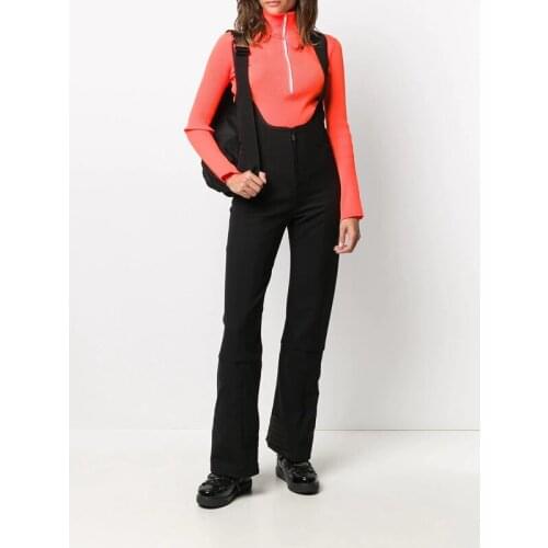 Winter 11.17 New Autumn Fashion Casual Sleeveless Vest Overalls Women Slim Boot Cut Pants Siamese Bib Trousers