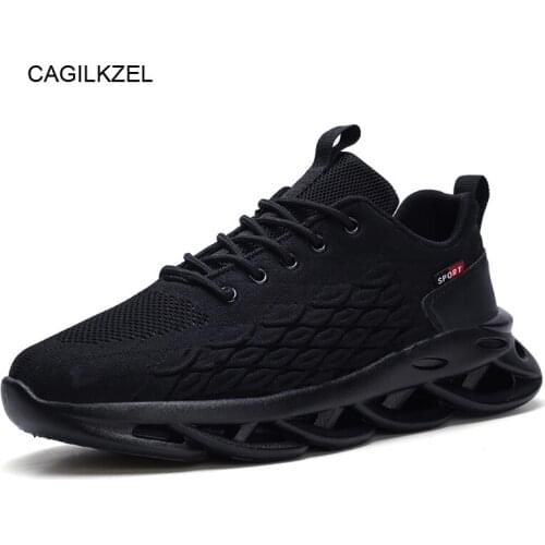 2021 New Men Sneakers Mesh Casual Shoes Lac-up Mens Shoes Lightweight Vulcanize Shoes Walking Sneakers Zapatillas Hombre