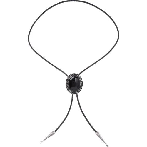 Mens Necktie Indian Western Cowboy Rodeo Bolo Tie