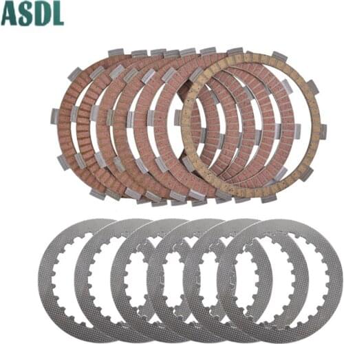 Motorcycle Steel Friction Clutch Plate Set For KT /M SX125 SX 125 For Husaberg TC250 TC 250 For HONDA XR400R XR400 XR 400 NE03