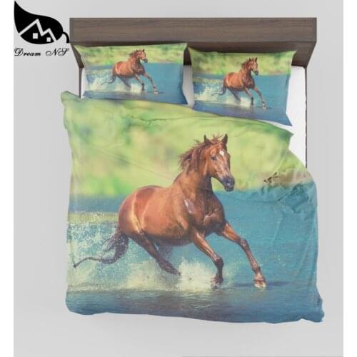 Dream NS Super soft Polyester cotton home textile products 3D effect prints Comfor Quilt Duvet Bedclothes Pillowcase SMY14