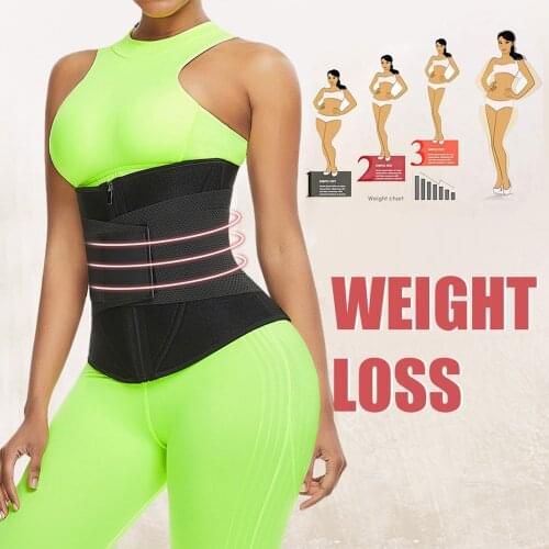 Waist Trainer Neoprene Belt Shapewear Weight Loss Cincher Body Shaper Tummy Control Strap Slimming Sweat Fat Burning Belt