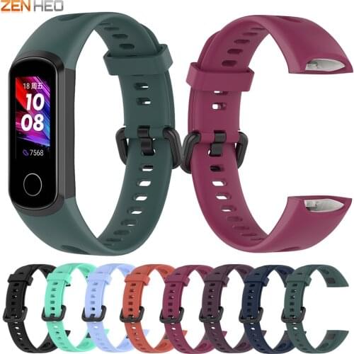 Silicone Wrist Band For Huawei Band 4/Honor Band 5i Replacement Bracelet Strap For Huawei Honor Band 5i Smart Watch Band