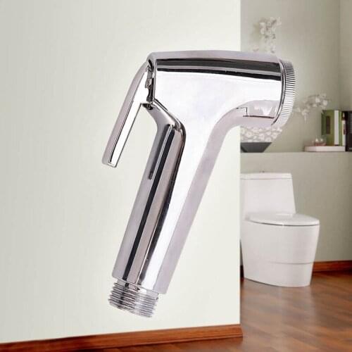 2020 Handheld Shower Simple Hand Held Bidet Spray Shower Head Chrome Valve Bathroom Bidet sprayer