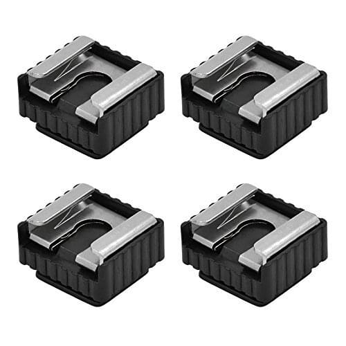 4pcs SC-6 SC6 Standard Metal Hot Shoe mount with 1/4 Screw Support 580EXII/580EX/430EXII/430EX/Flash Light