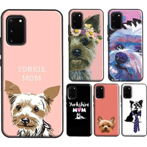 Yorkshire Terrier Dog For Samsung Galaxy S20 FE S21 Ultra Note 20 Note 10 Plus S10e S8 S9 S10 Plus Phone Case