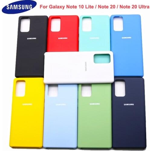 Samsung Note20 Ultra Case Original Liquid Silicone Soft Back Cover For Samsung Galaxy Note20 Note 10 Lite Note 20 Ultra case