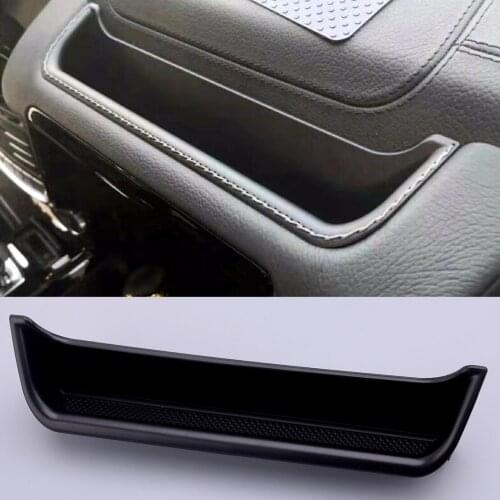 Black Plastic Car Passenger Side Storage Box Holder Tray Fit For Mercedes Benz G-Class W464 W463A G350 G500 G63 G65