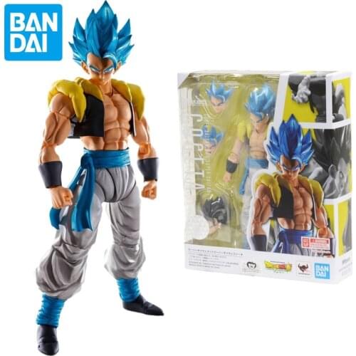 Original BANDAI SPIRITSTamashii Nations Super Saiyan God SS Gogeta Dragon Ball Z SHF Action Figure "Dragon Ball SUPER"