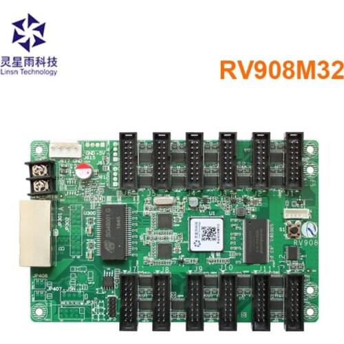 Linsn full color led receiving card rv908m32 for ts802d linsn led control system
