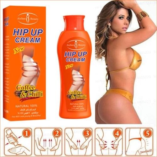 Best 3 Days Coffee Ginger Chili Hip Lift Up Lifting Bigger Buttock Cream Big Ass Enlargement Butt Lift Enhancer Body Cream