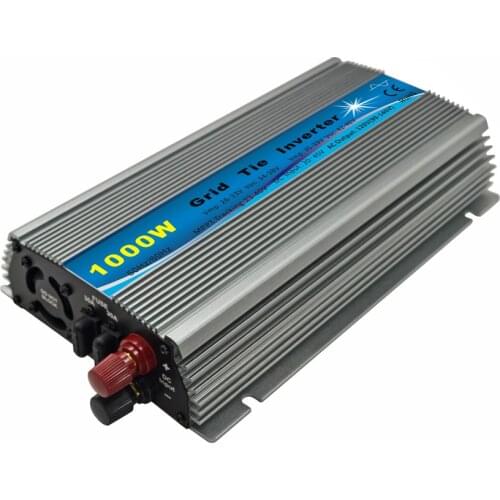 MPPT Function 1000W Grid Tie Inverter 20-45VDC Input to 110VAC or 220VAC Output Pure Sine Wave Micro On Grid Tie Inverter 1000W