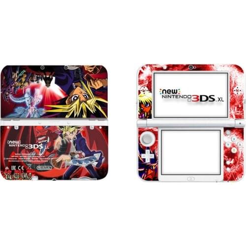 YU GI OH Duel Monsters Full Cover Decal Skin Sticker for NEW 3DS XL Skins Stickers for NEW 3DS LL Vinyl Protector Skin Sticker