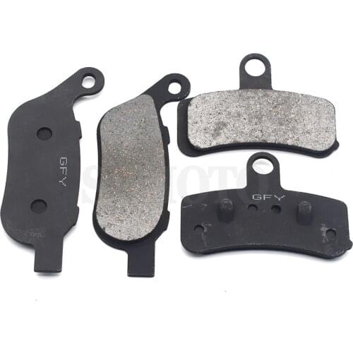 Front Rear Brake Pads For Harley Dyna Super Wide Glide FXD FXDC FXDWG Switchback FLD Street Bob FXDB Low Rider FXDL FXDF Fat bob