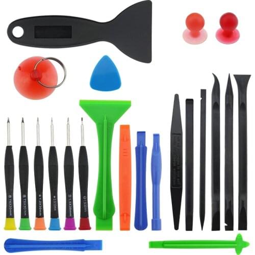 UANME 23in 1 Plastic Pry Precision Screwdriver Set For Cell Mobile Phone Samsung Tablet PC Laptop Repair Multi Opening Tools Kit