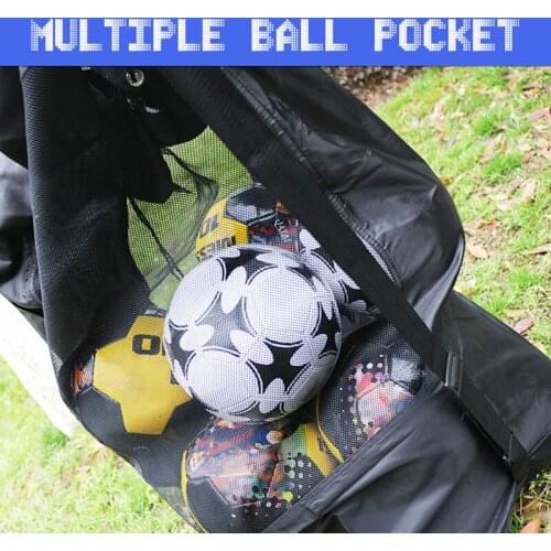 Outdoor Basketball Sack Football Soccer Sport Training Equipment Waterproof Mesh Ball Extra Large Shoulder Storage Receive Bag