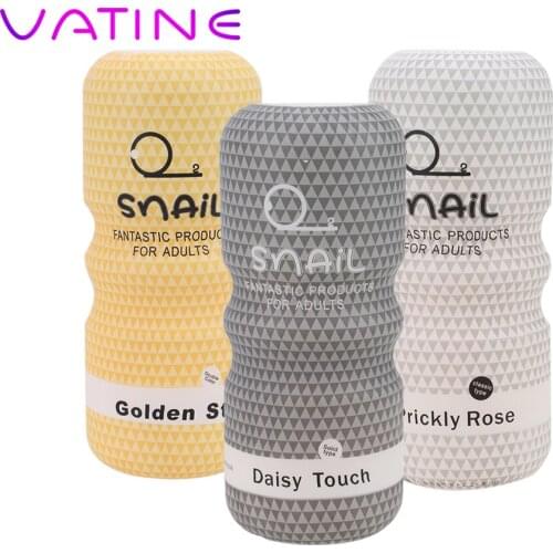 VATINE Blowjob Realistic Vagina Anal Mouth Sex Toys for Men Silicone Soft Tight Pussy Erotic Male Masturbatings Machine