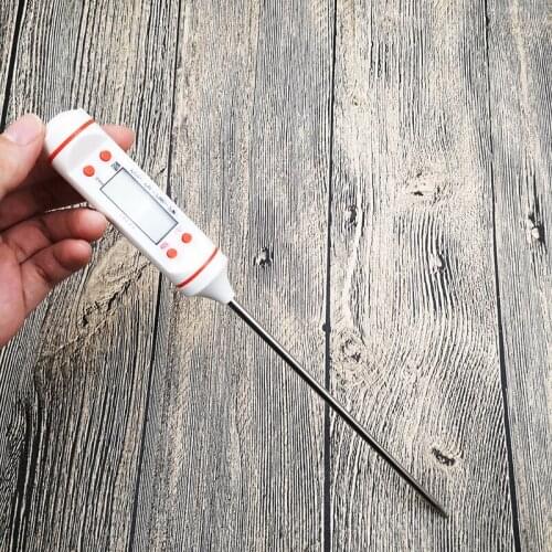 1pc Pen Style Measure Oil Food Temperature of Kitchen Digital Display Screen Electronic Probe Type Liquid Barbecue Thermometer