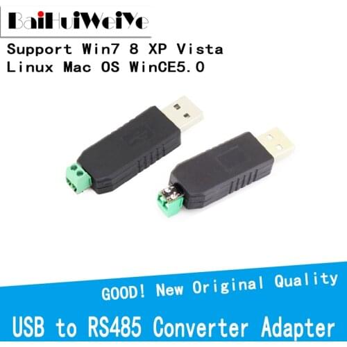 3PCS USB To RS485 485 Converter Adapter Support Win7 Win8 XP Vista Linux Mac OS WinCE5.0 485 RS-485