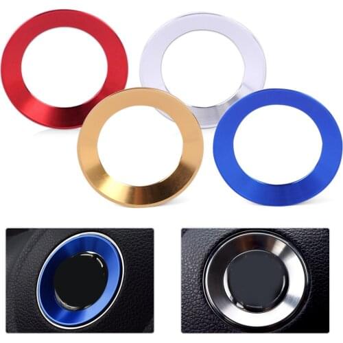 Beler Aluminium Trim Car Steering Wheel Cover Logo Ring Fit For VW Golf MK6 MK7 Jetta Polo CC Tiguan Eos Passat 2014 2015 2016