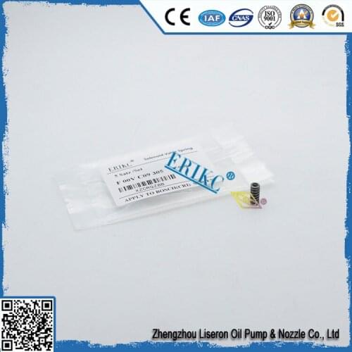 ERIKC F00VC09305 Common Rail Injector Parts Spring F 00V C09 305 / F00V C09 305 Under Solenoid Valve for CRI 110 injector