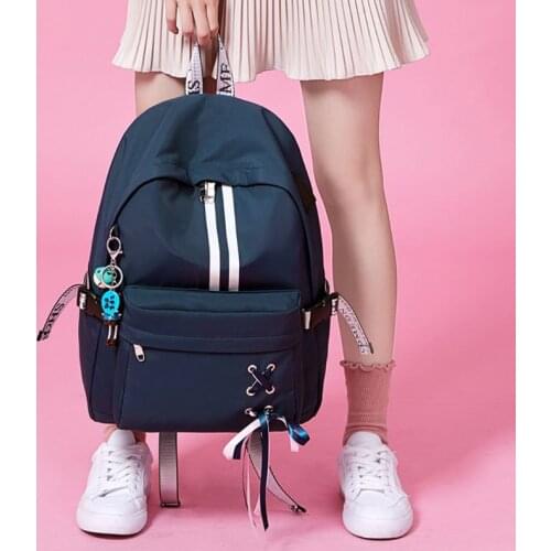 Fashion Anti Theft Reflective Women Backpack USB Charge Earphone Hole School Bags Girls Travel Laptop Bagpack Bookbags