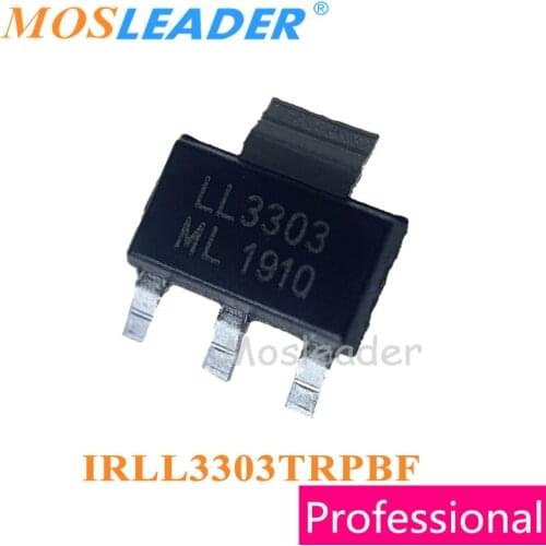 Mosleader IRLL3303 SOT223 100PCS 1000PCS 2500PCS 3303 IRLL3303TR IRLL3303TRPBF IRLL3303PBF N-Channel 30V Mosfet Chinese goods