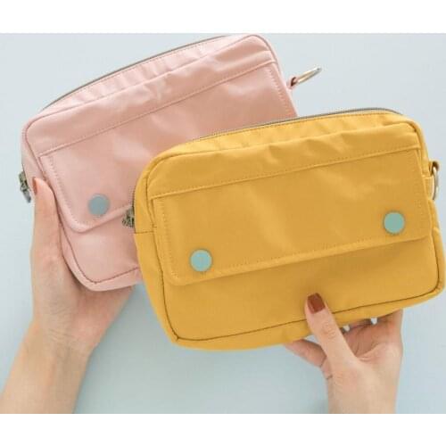 Simple Series Large Capacity Pencilcase Pencil Bag Desktop Storage Bag Waterproof Pencil Pouch Kawaii School Stationery
