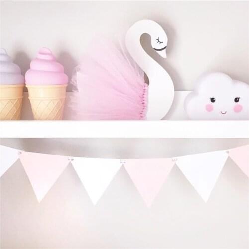 Nordic Wooden Swan Scandinavian Decor For Baby Room Decoration Christmas Kids Room Pose Decorative Home Decor Child Best Toys