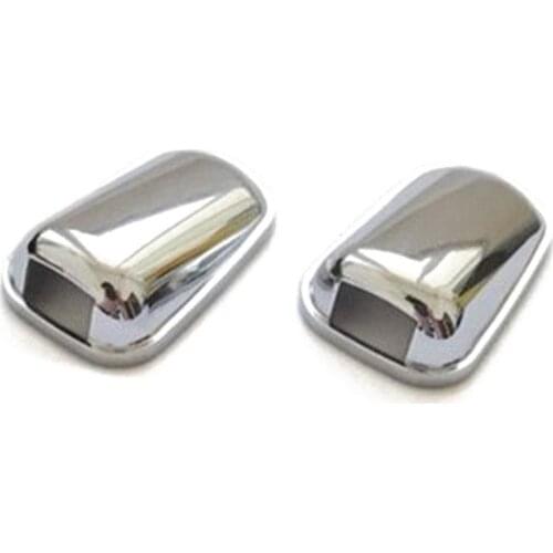 2PCS For Ford Wiper Sprinkler Head Plating Decorative Cover Water-jet Fit For Ford Focus 2 3 4 MK2 MK3 MK4 Car Styling