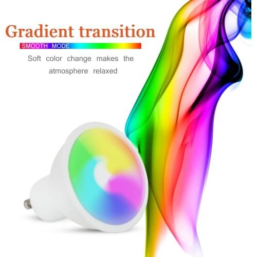 Ampoule GU10 Led 220V 110V 8W RGB Lamp Home Decor Lighting 16 Colors GU10 RGBW RGBWW Led Bulb Night Light Bombillas Led GU 10